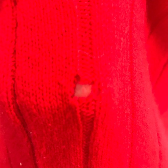 Vintage 100% 2 Ply Cashmere Ribbed Sweater Large - Picture 7 of 8